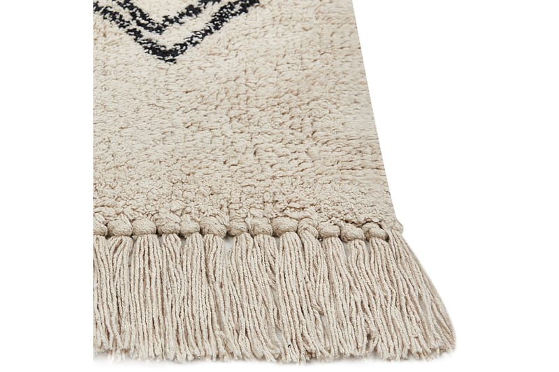 Somek Bomullsmatta 160x230 cm - Beige - Textil & mattor - Mattor - Modern matta - Bomullsmatta