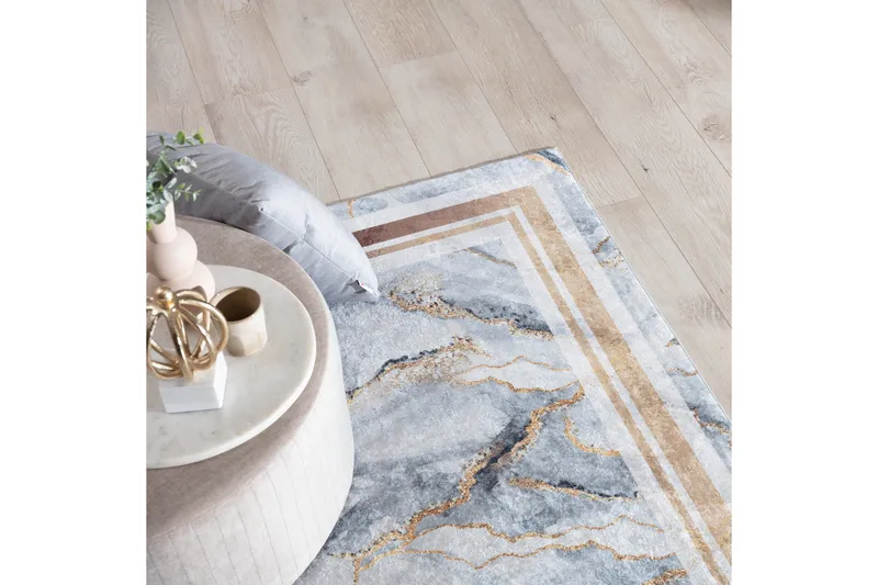 Squitta Ryamatta Rektangulär 220x160 cm - Grå - Textil & mattor - Mattor - Modern matta - Ryamatta & luggmatta