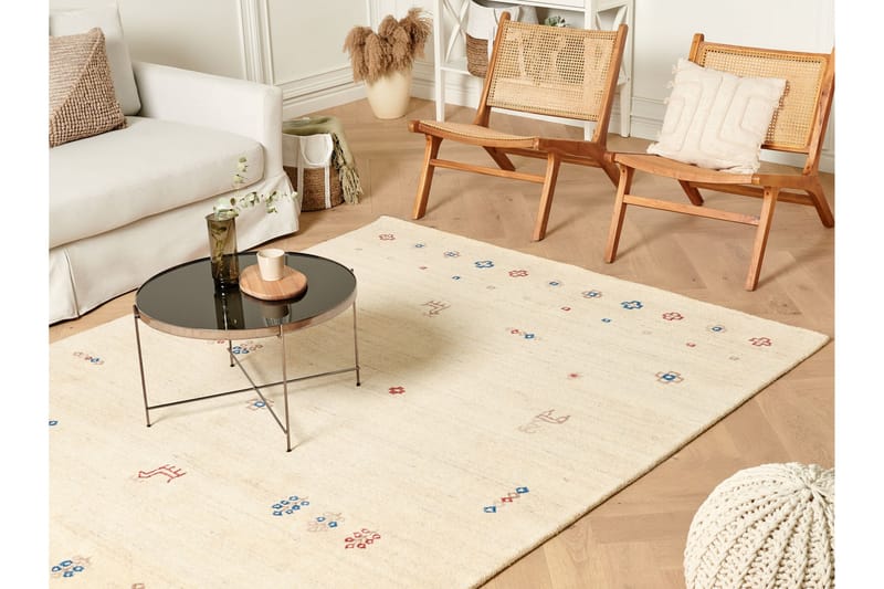 Suluca Ullmatta 200x300 cm - Beige - Textil & mattor - Mattor - Modern matta - Ullmatta