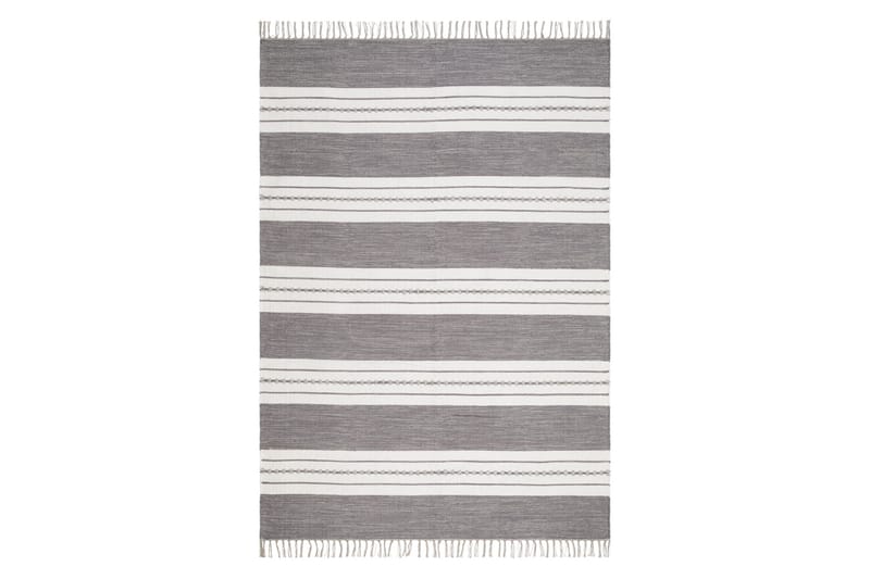 Sund Bomullsmatta 140x200 cm Rektangulär, Grå