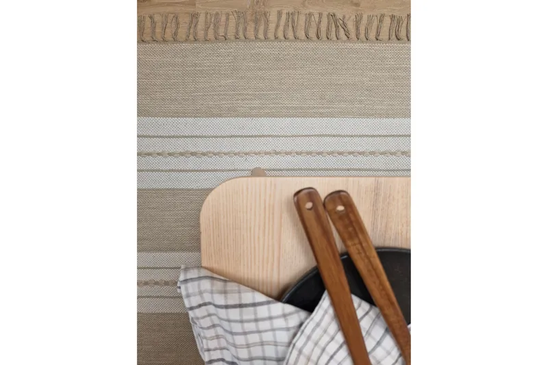 Sund Bomullsmatta 75x150 cm Oval - Natur - Textil & mattor - Mattor - Modern matta - Bomullsmatta