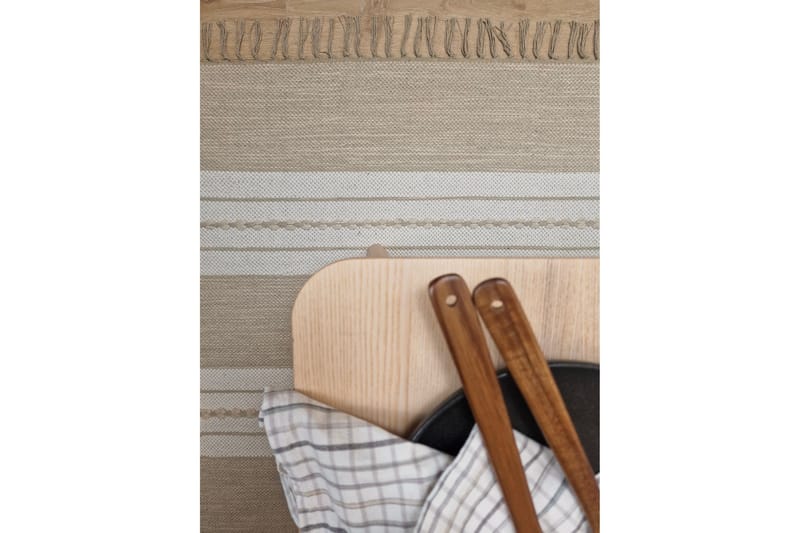 Sund Bomullsmatta 75x150 cm Oval - Natur - Textil & mattor - Mattor - Modern matta - Bomullsmatta