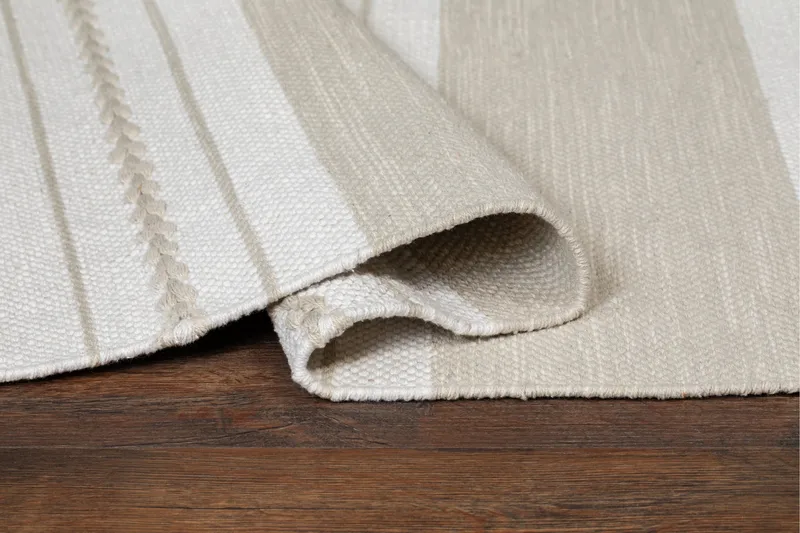 Sund Bomullsmatta 75x150 cm Oval - Natur - Textil & mattor - Mattor - Modern matta - Bomullsmatta