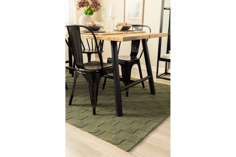 Sydney Ullmatta 160x230 cm - Grön - Textil & mattor - Mattor - Modern matta - Ullmatta