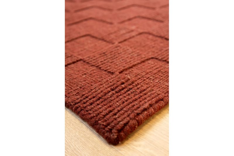 Sydney Ullmatta 160x230 cm - Röd - Textil & mattor - Mattor - Modern matta - Ullmatta