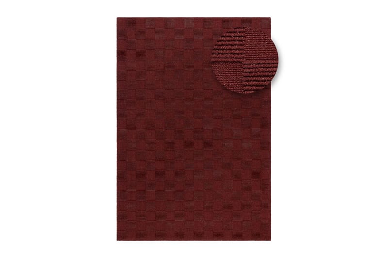 Sydney Ullmatta 160x230 cm - Röd - Textil & mattor - Mattor - Modern matta - Ullmatta