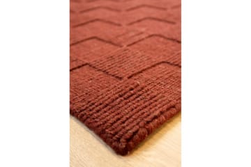 Sydney Ullmatta 200x200 cm - Röd - Textil & mattor - Mattor - Modern matta - Ullmatta