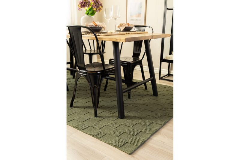 Sydney Ullmatta 200x300 cm - Grön - Textil & mattor - Mattor - Modern matta - Ullmatta