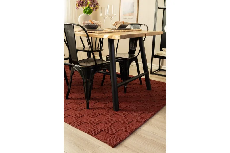 Sydney Ullmatta 240x340 cm - Röd - Textil & mattor - Mattor - Modern matta - Ullmatta