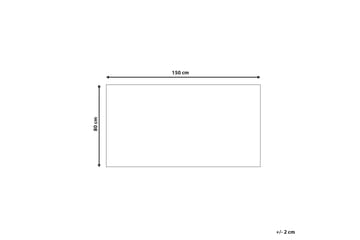 Synopa Ryamatta 80x150 cm - Svart/Vit - Textil & mattor - Mattor - Modern matta - Bomullsmatta