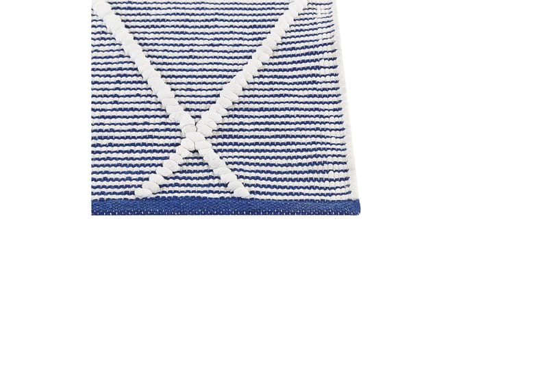 Synopa Ryamatta 80x150 cm - Svart/Vit - Textil & mattor - Mattor - Modern matta - Ryamatta & luggmatta