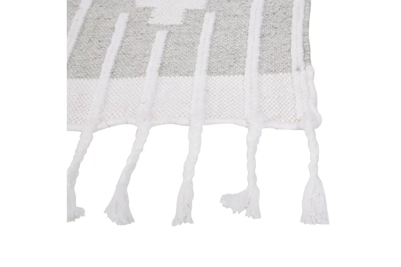 Tabiat Ryamatta 160x230 cm - Svart/Vit - Textil & mattor - Mattor - Modern matta - Ryamatta & luggmatta