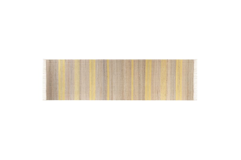 Talpur Gångmatta 80x300 cm - Gul - Textil & mattor - Mattor - Modern matta - Gångmattor