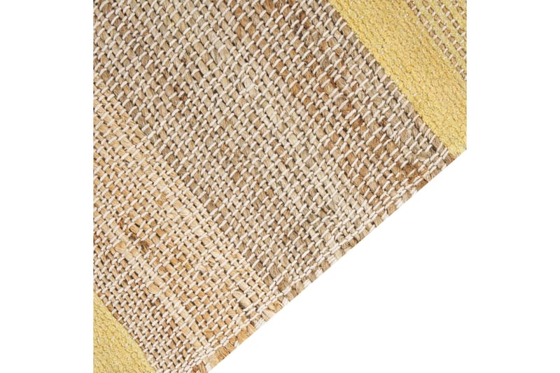 Talpur Jutematta 160x230 cm - Gul - Textil & mattor - Mattor - Modern matta - Sisalmattor
