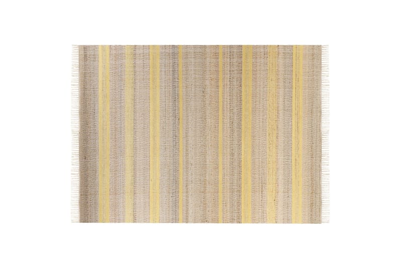 Talpur Jutematta 160x230 cm - Gul - Textil & mattor - Mattor - Modern matta - Sisalmattor
