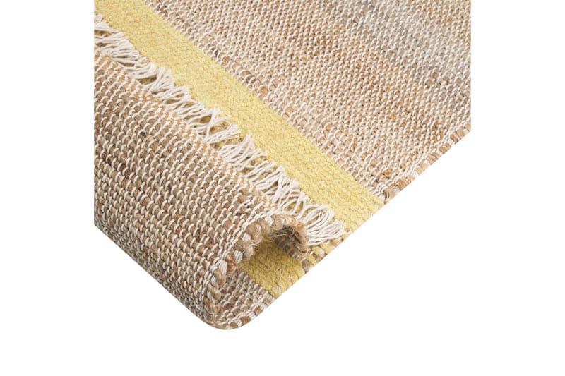 Talpur Jutematta 160x230 cm - Gul - Textil & mattor - Mattor - Modern matta - Sisalmattor