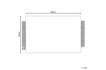 Tatlisu Ullmatta 160x230 cm - Grå - Textil & mattor - Mattor - Modern matta - Ullmatta