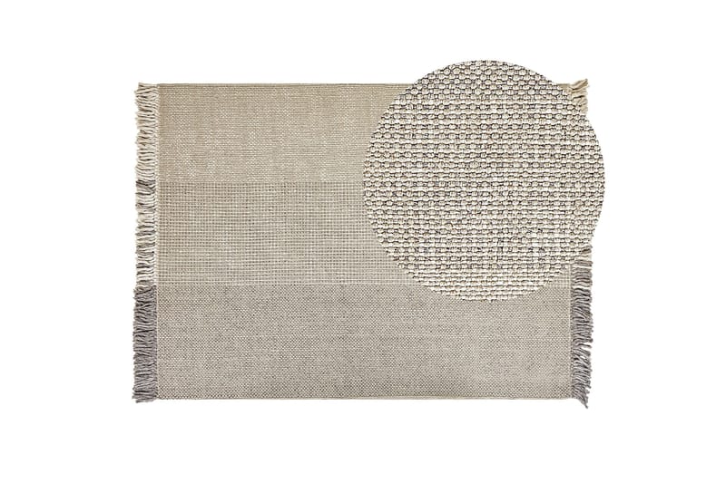 Tekeler Ullmatta 140x200 cm - Grå - Textil & mattor - Mattor - Modern matta - Ullmatta