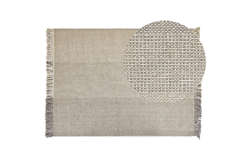 Tekeler Ullmatta 140x200 cm - Grå - Textil & mattor - Mattor - Modern matta - Ullmatta