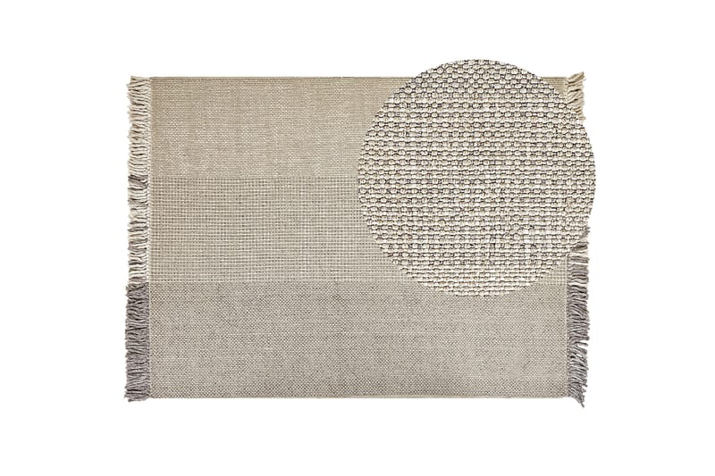 Tekeler Ullmatta 160x230 cm - Grå - Textil & mattor - Mattor - Modern matta - Ullmatta
