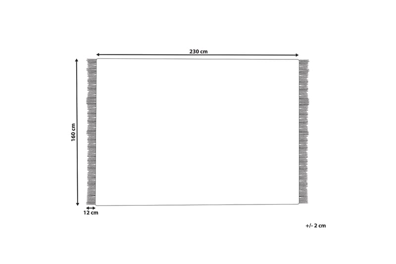 Tekeler Ullmatta 160x230 cm - Grå - Textil & mattor - Mattor - Modern matta - Ullmatta