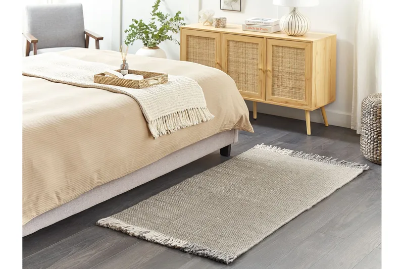 Tekeler Ullmatta 80x150 cm - Grå - Textil & mattor - Mattor - Modern matta - Ullmatta