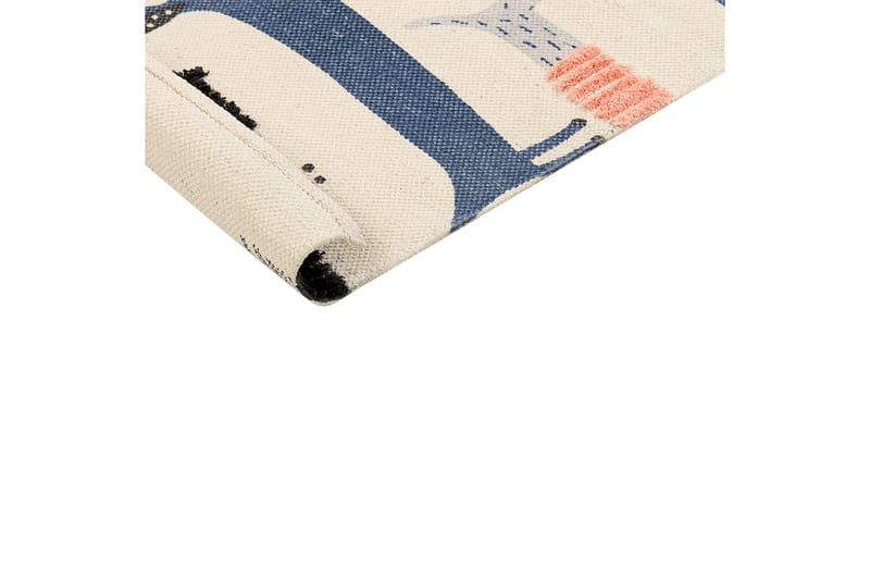 Temiaj Bomullsmatta 80x150 cm - Beige - Textil & mattor - Mattor - Modern matta - Bomullsmatta