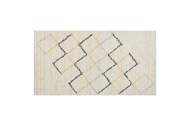 Tezpur Bomullsmatta 80x150 cm, Beige