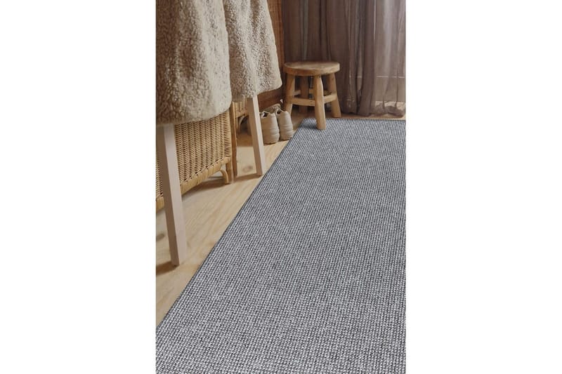 Titan Tuftad matta 80x500 cm - Grå - Textil & mattor - Mattor - Modern matta - Wiltonmattor