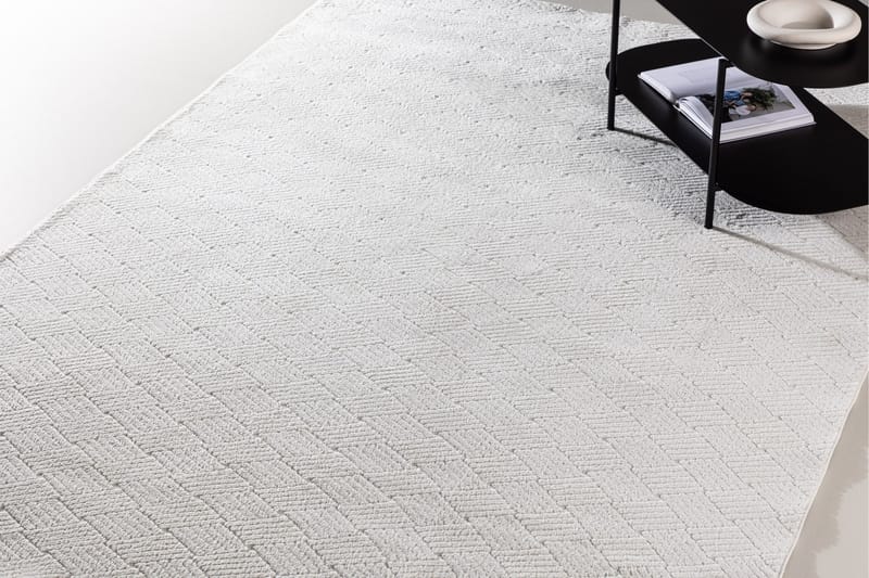 Todd Plastmatta 200x290 cm - Vit - Textil & mattor - Mattor - Modern matta - Bomullsmatta