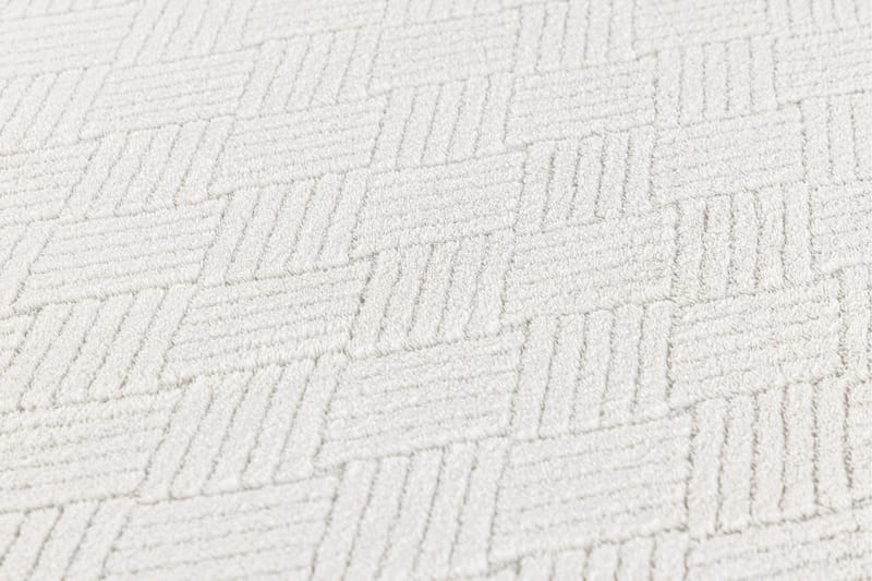 Todd Plastmatta 200x290 cm - Vit - Textil & mattor - Mattor - Modern matta - Bomullsmatta