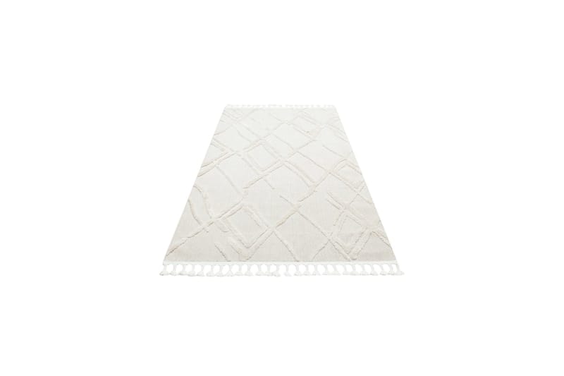 Tolina Wiltonmatta 120x180 cm Rektangulär - Vit - Textil & mattor - Mattor - Modern matta - Friezematta