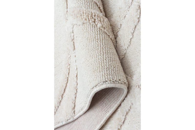 Tolina Wiltonmatta 160x230 cm Rektangulär - Vit - Textil & mattor - Mattor - Modern matta - Friezematta