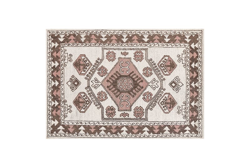 Tomarza Ullmatta 140x200 cm - Brun - Textil & mattor - Mattor - Modern matta - Ullmatta
