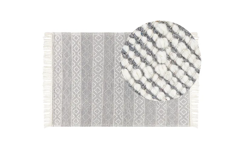 Tonya Ullmatta 160x230 cm - Grå - Textil & mattor - Mattor - Modern matta - Ullmatta