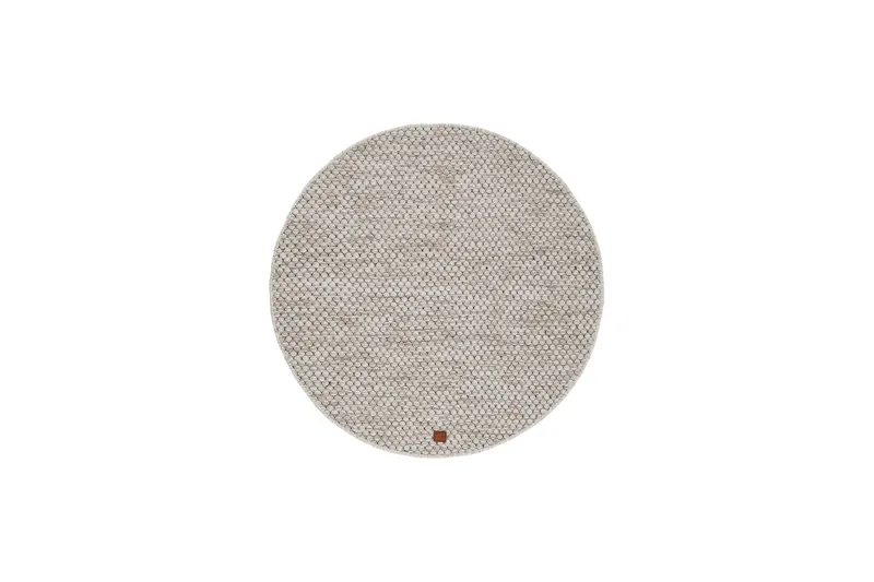 Torekov Ullmatta Ø200 cm Rund, Creme