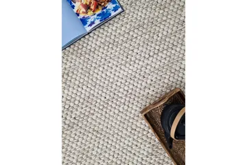 Torekov Ullmatta 75x150 cm - Creme - Textil & mattor - Mattor - Modern matta - Ullmatta
