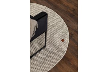 Torekov Ullmatta Rund 200 cm - Vit - Textil & mattor - Mattor - Modern matta - Ullmatta