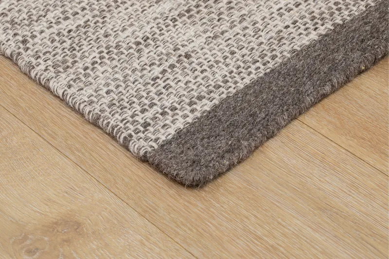 Torsby Ullmatta 140x200 cm Rektangulär - Taupe - Textil & mattor - Mattor - Modern matta - Ullmatta