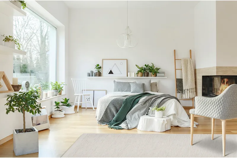 Torsby Ullmatta 160x230 cm Rektangulär - Creme - Textil & mattor - Mattor - Modern matta - Ullmatta