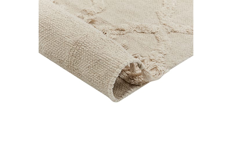 Tozlu Bomullsmatta 80x230 cm - Beige - Textil & mattor - Mattor - Modern matta - Bomullsmatta