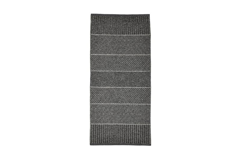 Alice Matta Mix 150x150 cm PVC/Bomull/Polyester Grafit - Horredsmattan - Textil & mattor - Mattor - Modern matta - Trasmatta