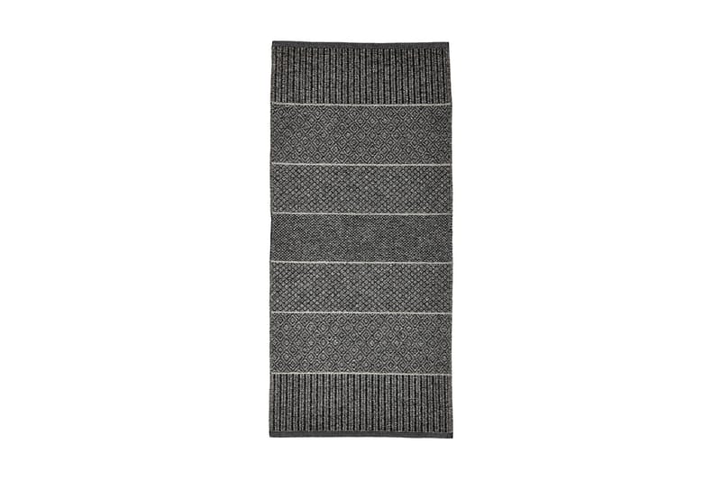 Alice Matta Mix 70x150 cm PVC/Bomull/Polyester Grafit - Horredsmattan - Textil & mattor - Mattor - Modern matta - Trasmatta
