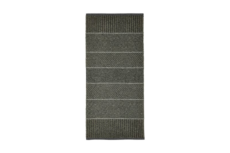 Alice Matta Mix 70x300 cm PVC/Bomull/Polyester Oliv - Horredsmattan - Textil & mattor - Mattor - Modern matta - Trasmatta