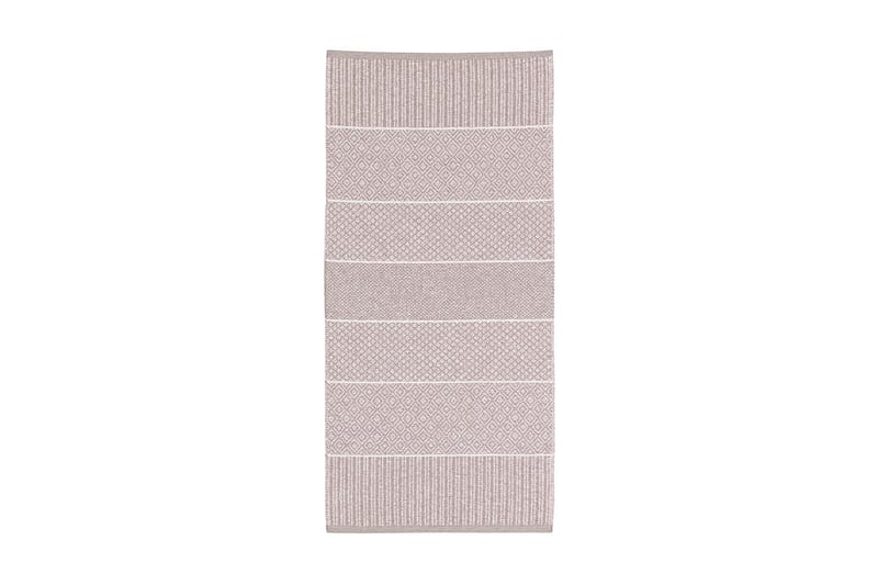 Alice Matta Mix 70x300 cm PVC/Bomull/Polyester Rosa - Horredsmattan - Textil & mattor - Mattor - Modern matta - Trasmatta