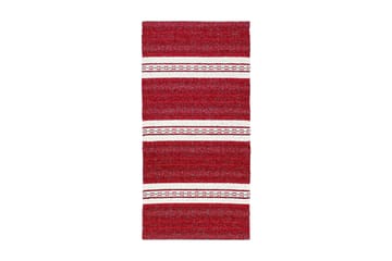 Asta Matta Mix 150x220 PVC/Bomull/Polyester Röd