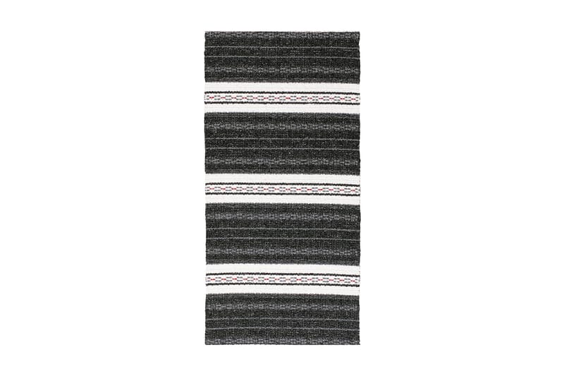 Asta Matta Mix 70x100 PVC/Bomull/Polyester Svart - Horredsmattan - Textil & mattor - Mattor - Modern matta - Bomullsmatta