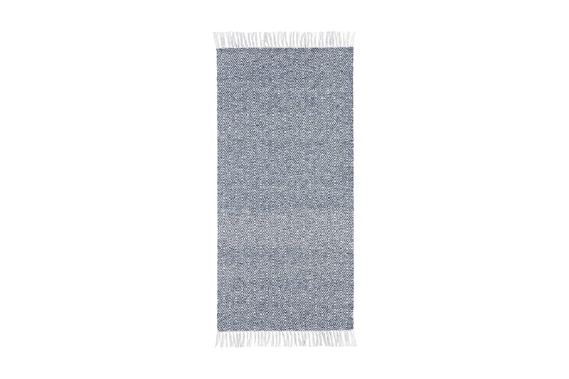 Goose Bomullsmatta 200x300 cm Blå - Horredsmattan - Textil & mattor - Mattor - Modern matta - Trasmatta