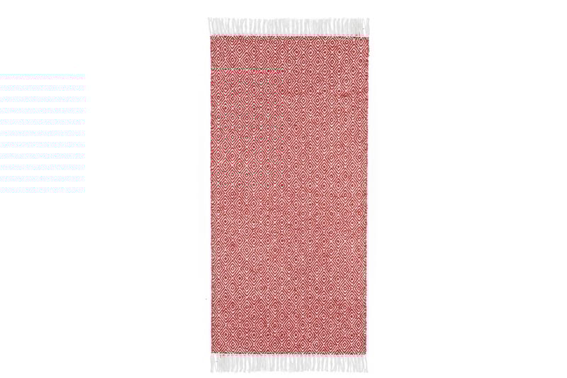 Goose Bomullsmatta 200x300 cm Röd - Horredsmattan - Textil & mattor - Mattor - Modern matta - Trasmatta