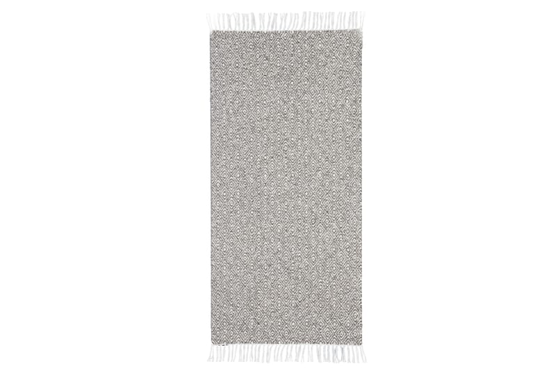 Goose Bomullsmatta 70x400 cm Grafit - Horredsmattan - Textil & mattor - Mattor - Modern matta - Trasmatta